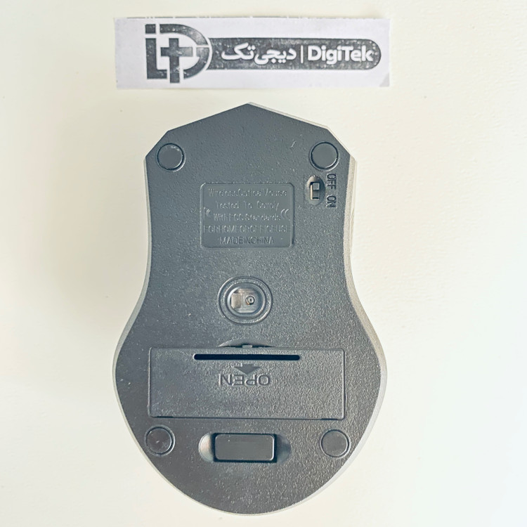 موس وایرلس W220A خوشدست با کلید DPI و اتصال 2.4GHz
